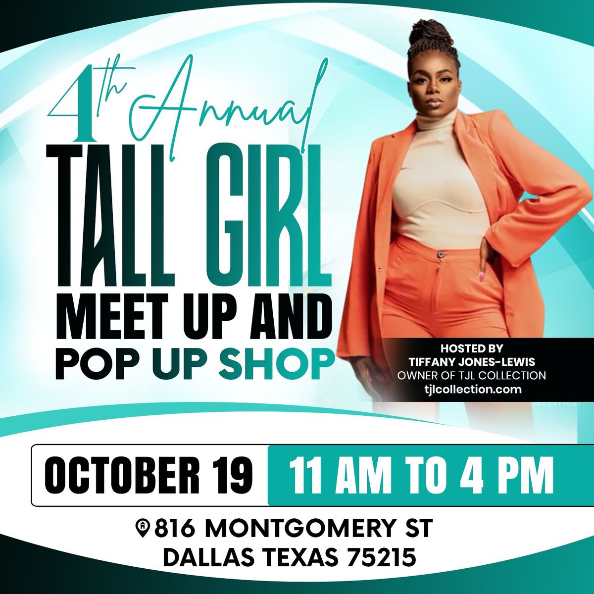 4th Annual Tall Girl Meet Up and Pop Up Shop 