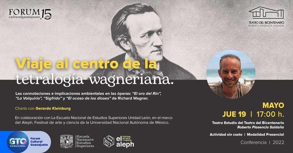 Charla presencial con Gerardo Kleinburg - Viaje al centro de la tetralog\u00eda wagneriana