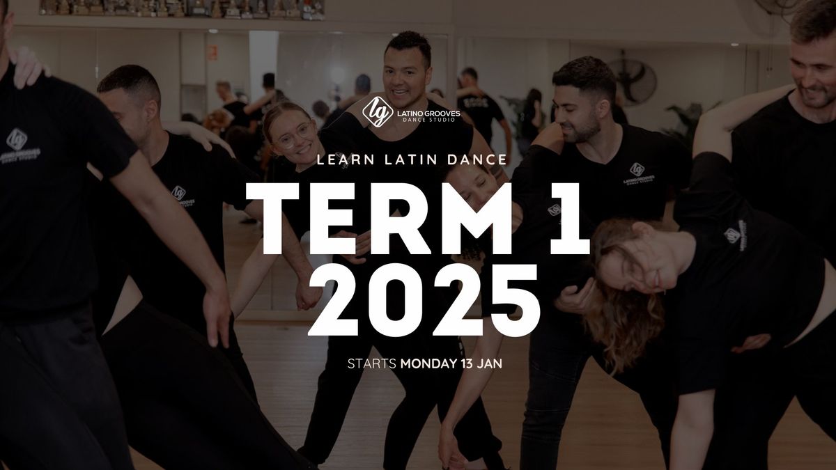 Learn Latin dance - 2025 Term 1 