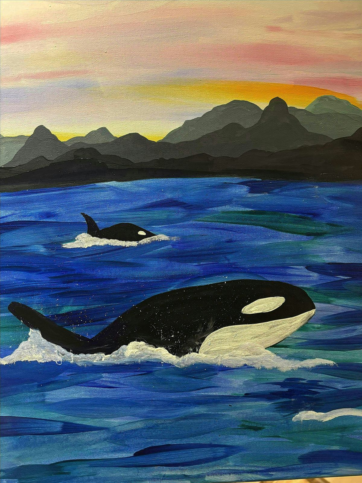 Paint and Sip at Darby Winery