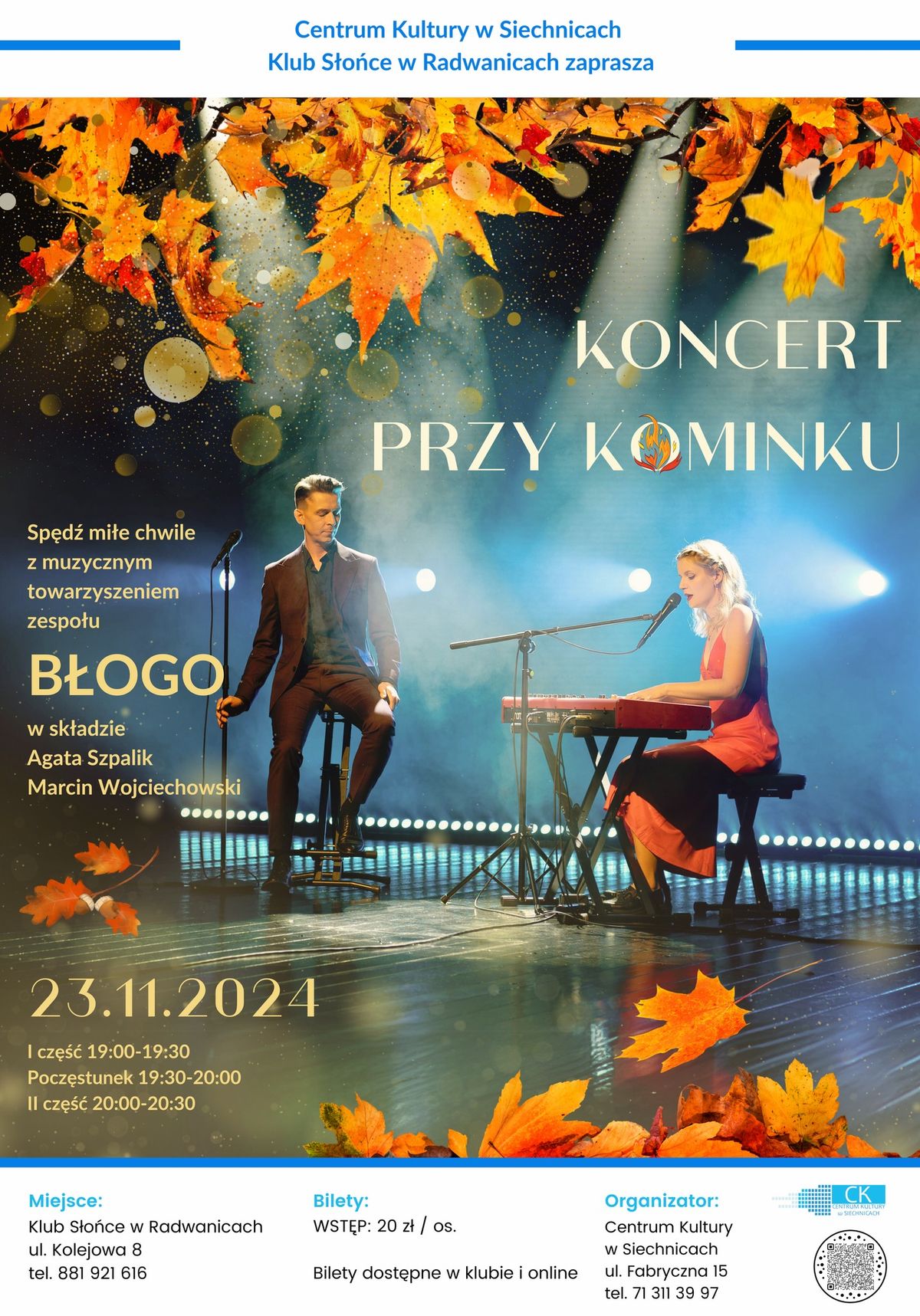 KONCERT PRZY KOMINKU | zesp\u00f3\u0142 B\u0142ogo