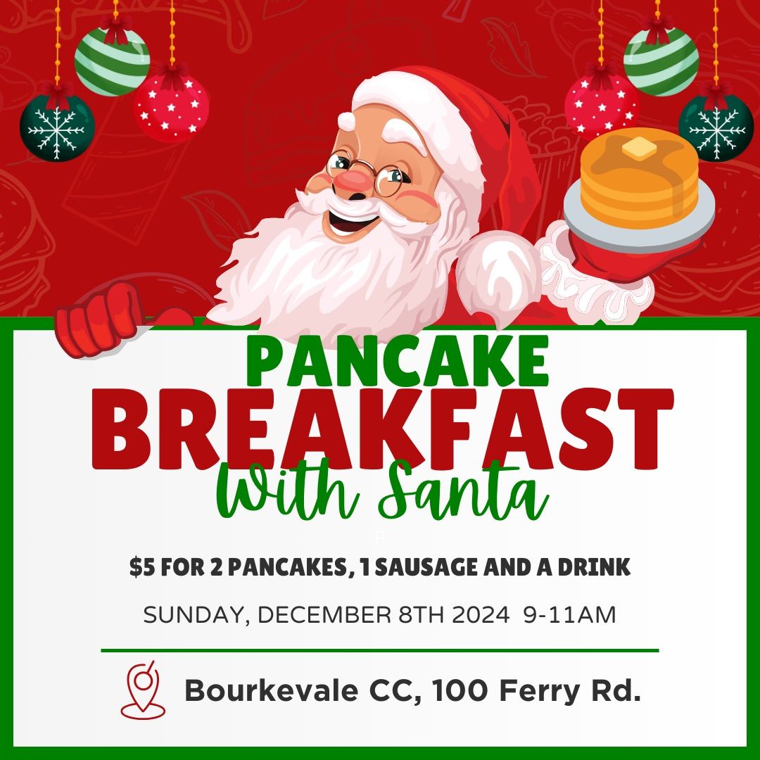 Pancake breakfast with Santa