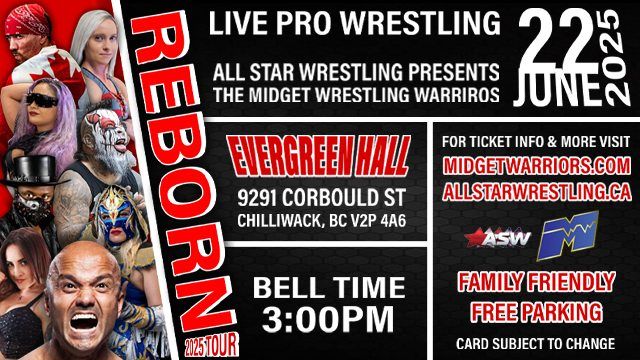 Midget Wrestling Warriors "Reborn" Tour