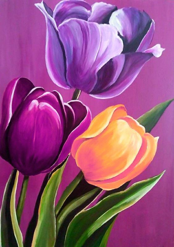 Tulips In Bloom Paint & Sip