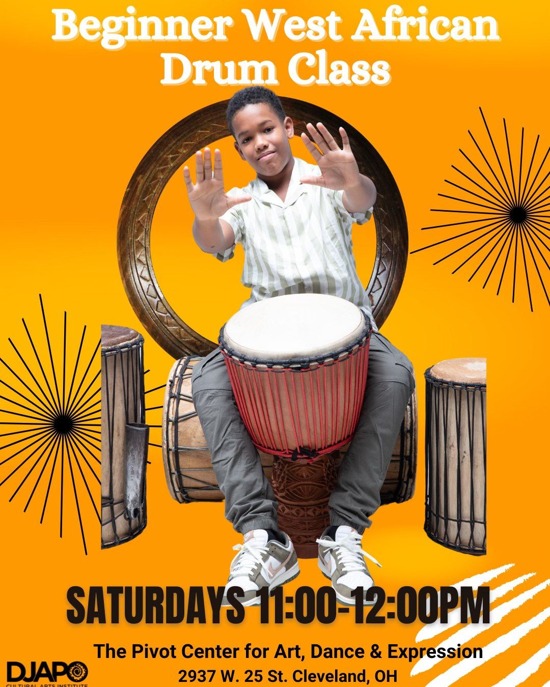 Beginner West African Drum Class