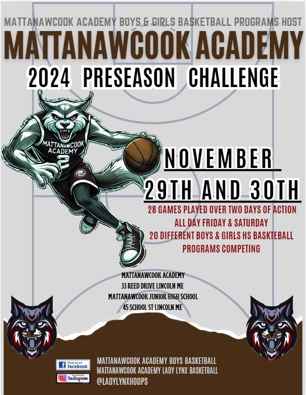 MATTANAWCOOK ACADEMY PRESEASON CHALLENGE