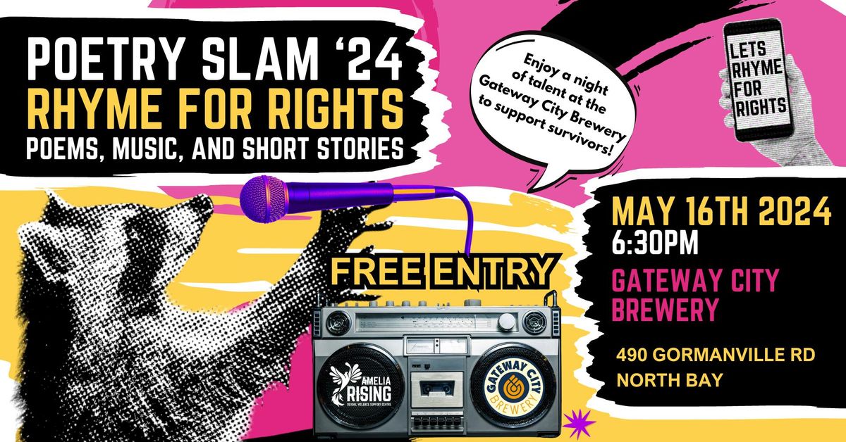 Poetry Slam '24 - Rhyme For Rights!