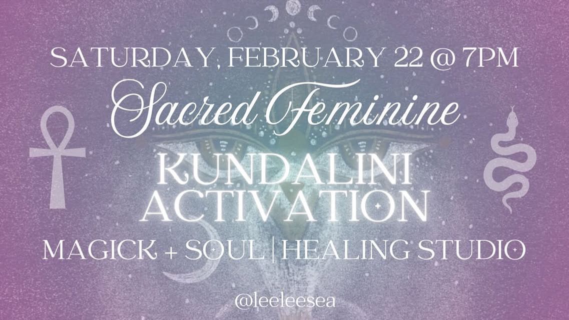 SACRED FEMININE KUNDALINI ACTIVATION  | Leah Cartwright