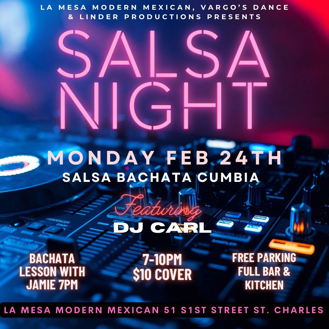 SALSA NIGHT @ LA MESA! 