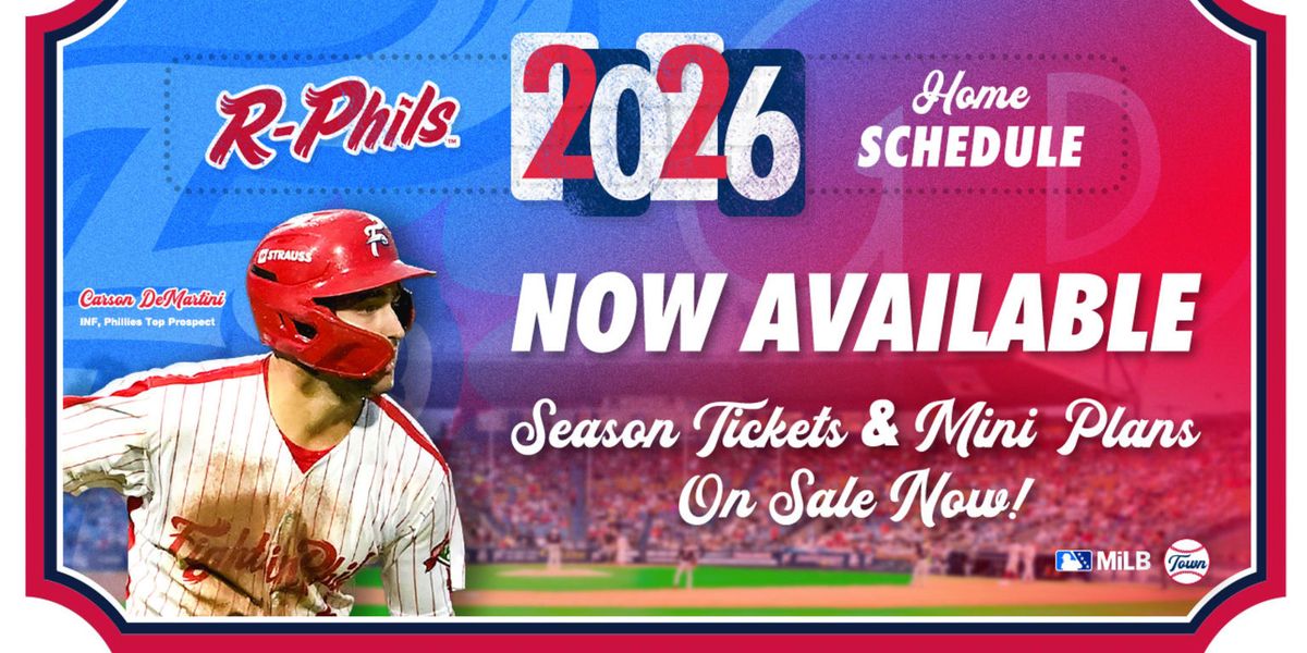 Reading Fightin Phils vs. New Hampshire Fisher Cats