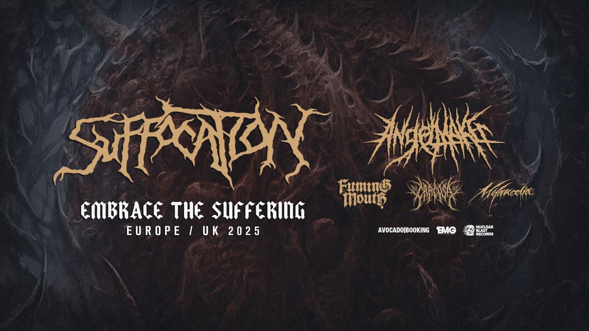 SUFFOCATION; ANGELMAKER; FUMING MOUTH; CARCOSA; M\u00c9LANCOLIA \/ ERFURT - CLUB CENTRAL 