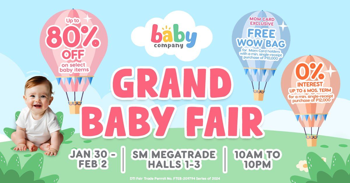 BABY COMPANY'S GRAND BABY FAIR AT MEGATRADE!