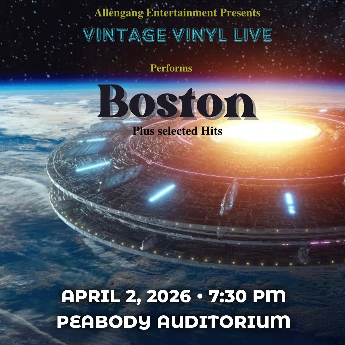 Vintage Vinyl - Tribute to Boston
