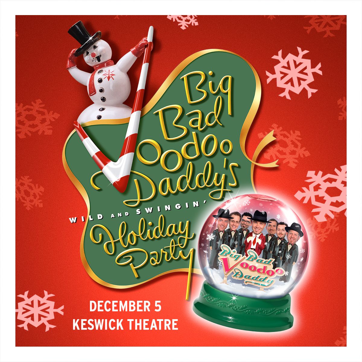 Big Bad Voodoo Daddy at Keswick Theatre