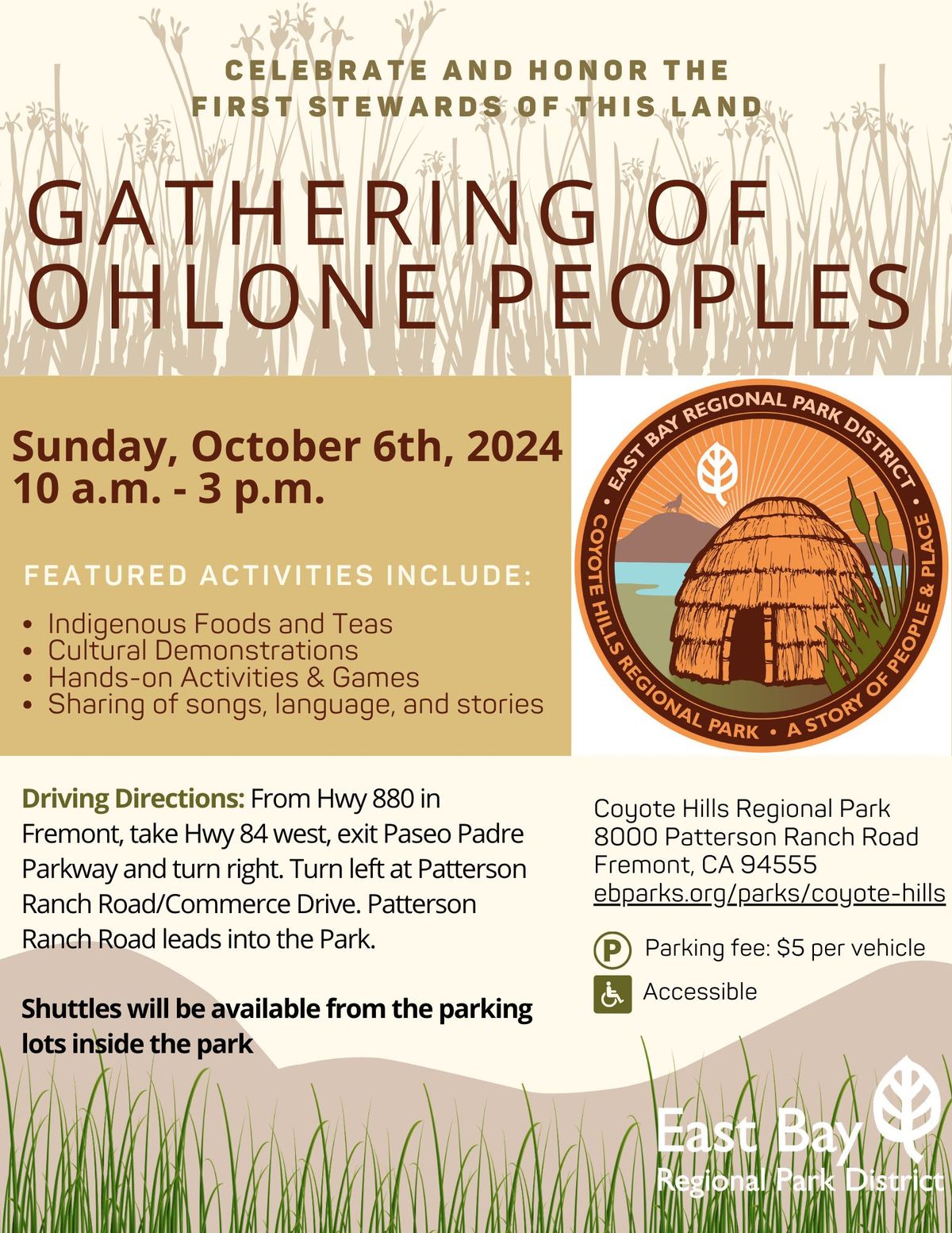 Gathering of Ohlone Peoples