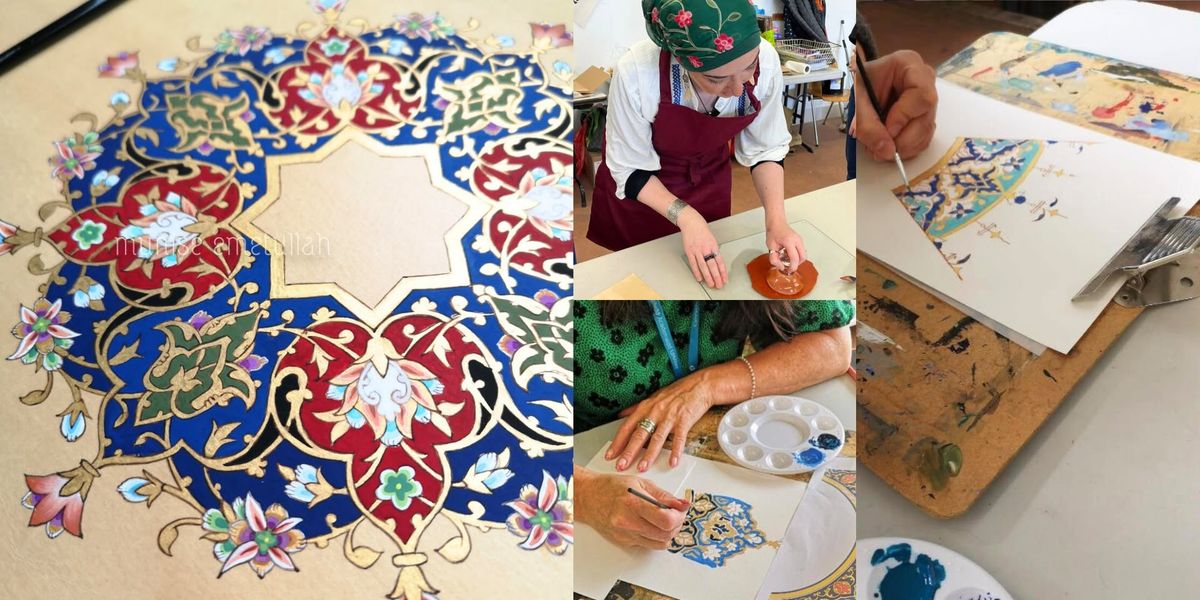 Workshop: Biomorphic Patterns in Persian & Ottoman Art (Islamic Tazhib)