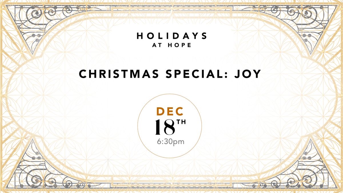 Christmas Special: Joy- Wednesday Night Service 