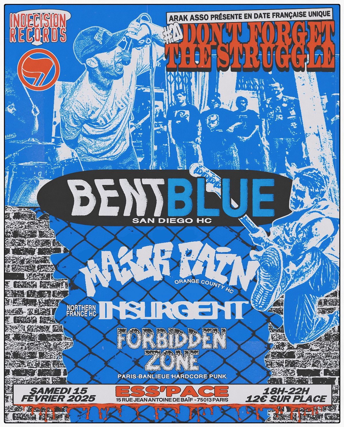 DFTS #20: Bent Blue + Major Pain + Insurgent + Forbidden Zone @ESS'pace