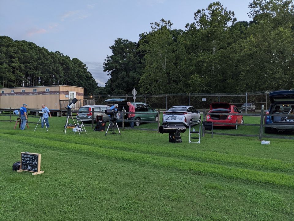 Stargazing at the Fort Story Campgrounds