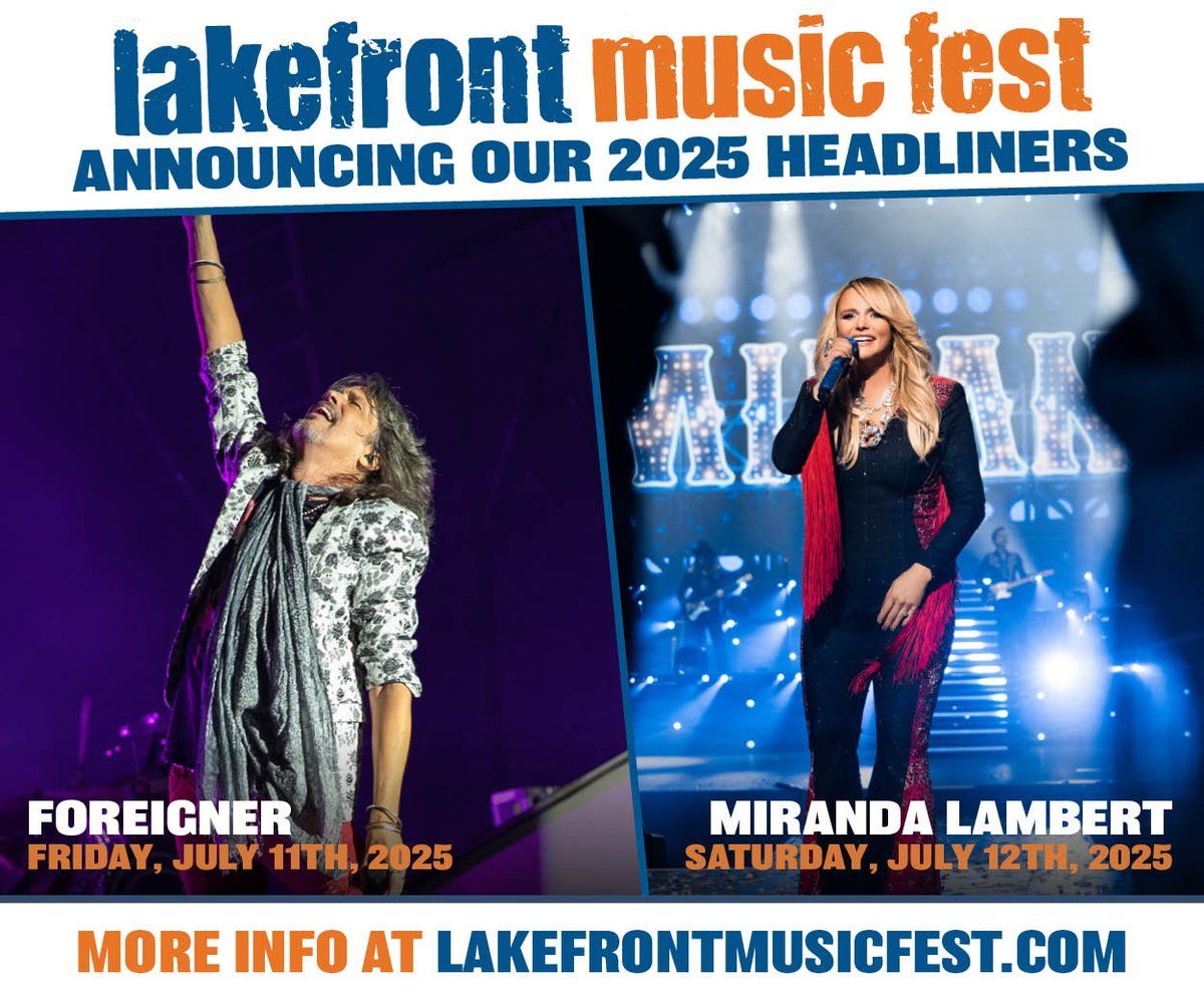 Lakefront Music Fest: Miranda Lambert - Saturday