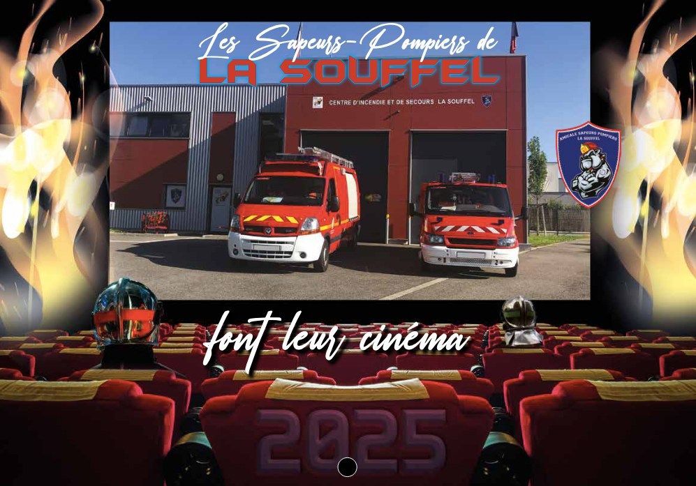 Calendrier 2025 Sapeurs-pompiers de LA SOUFFEL