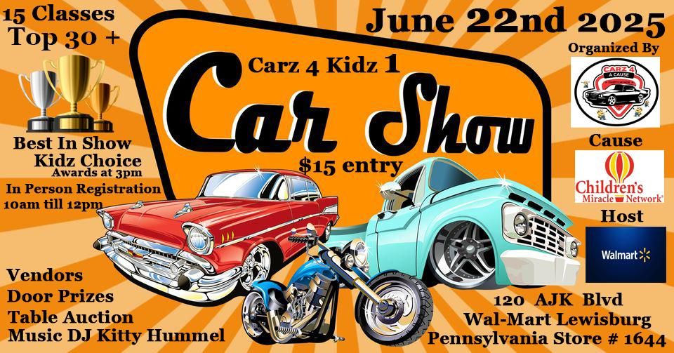 Carz 4 Kidz 1 Lewisburg Walmart Car Show