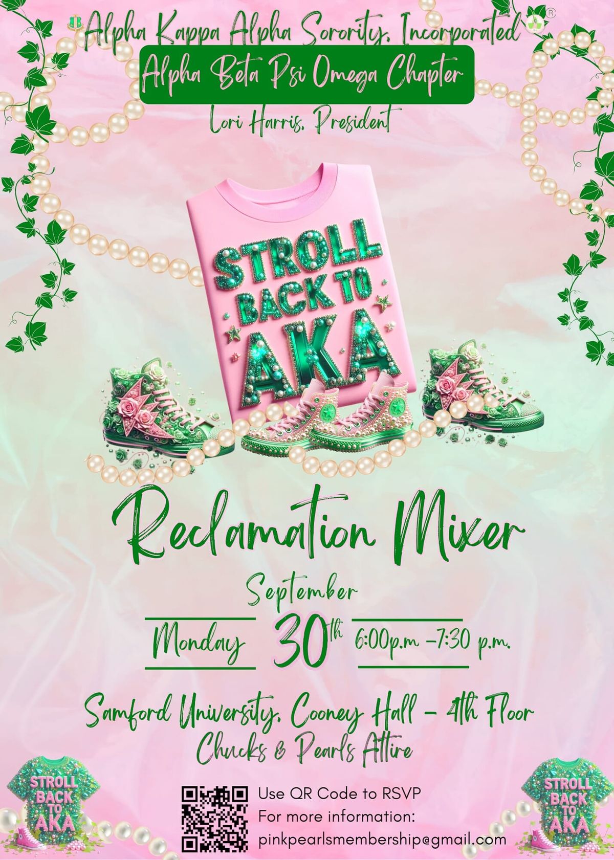 STROLL BACK to AKA (Alpha Beta Psi Omega Chapter)