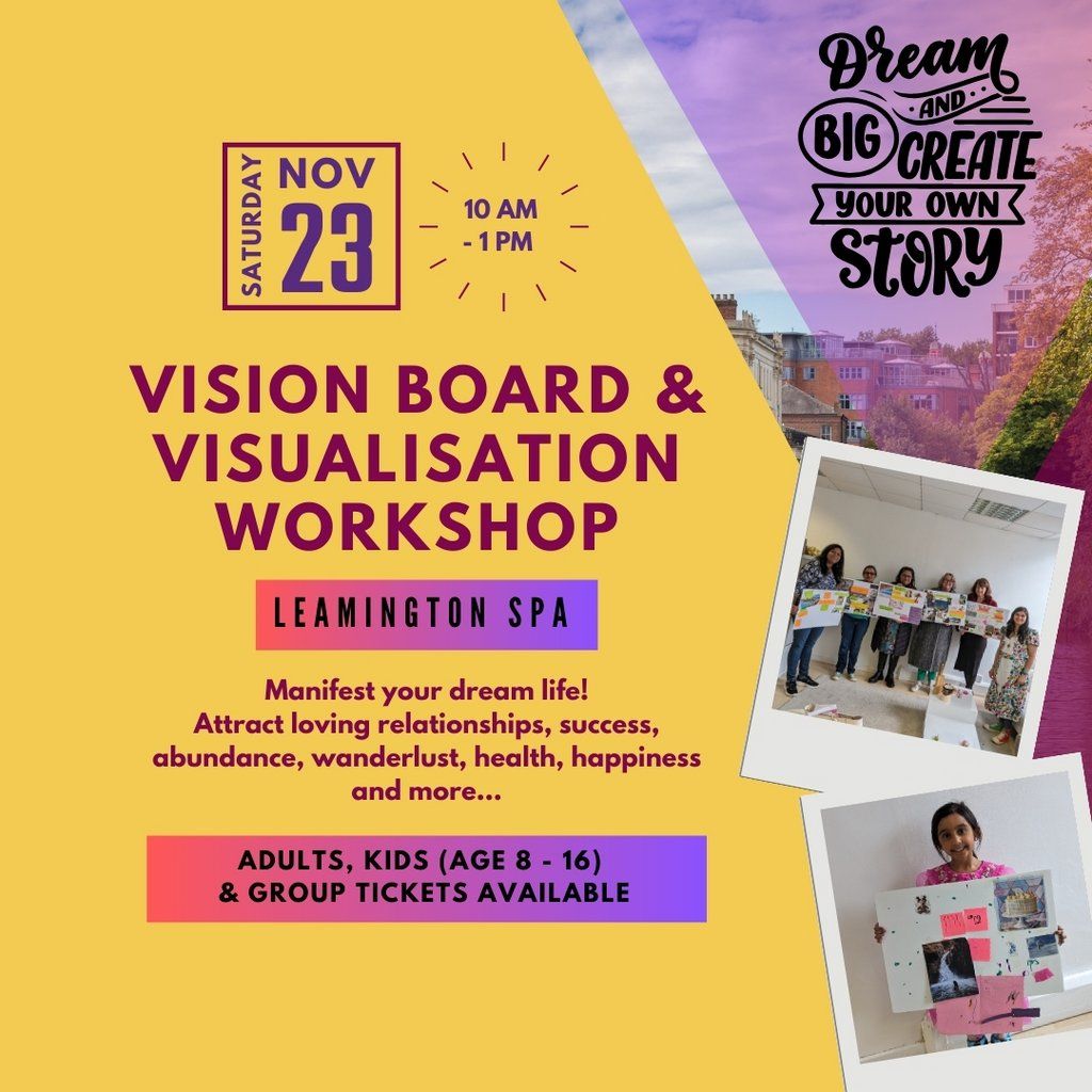 Vision Board Workshop for Adults and Children