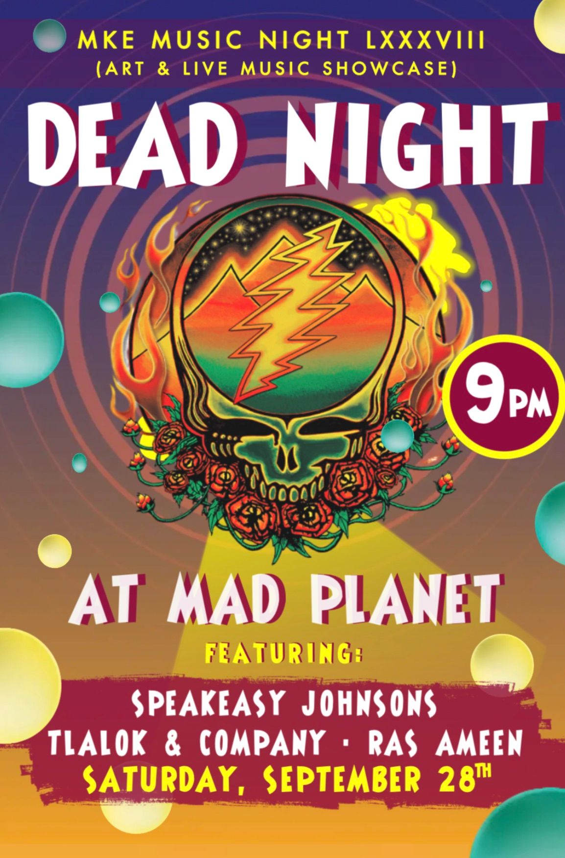 Dead Night at Mad Planet (MKE Music Night LXXXVIII)