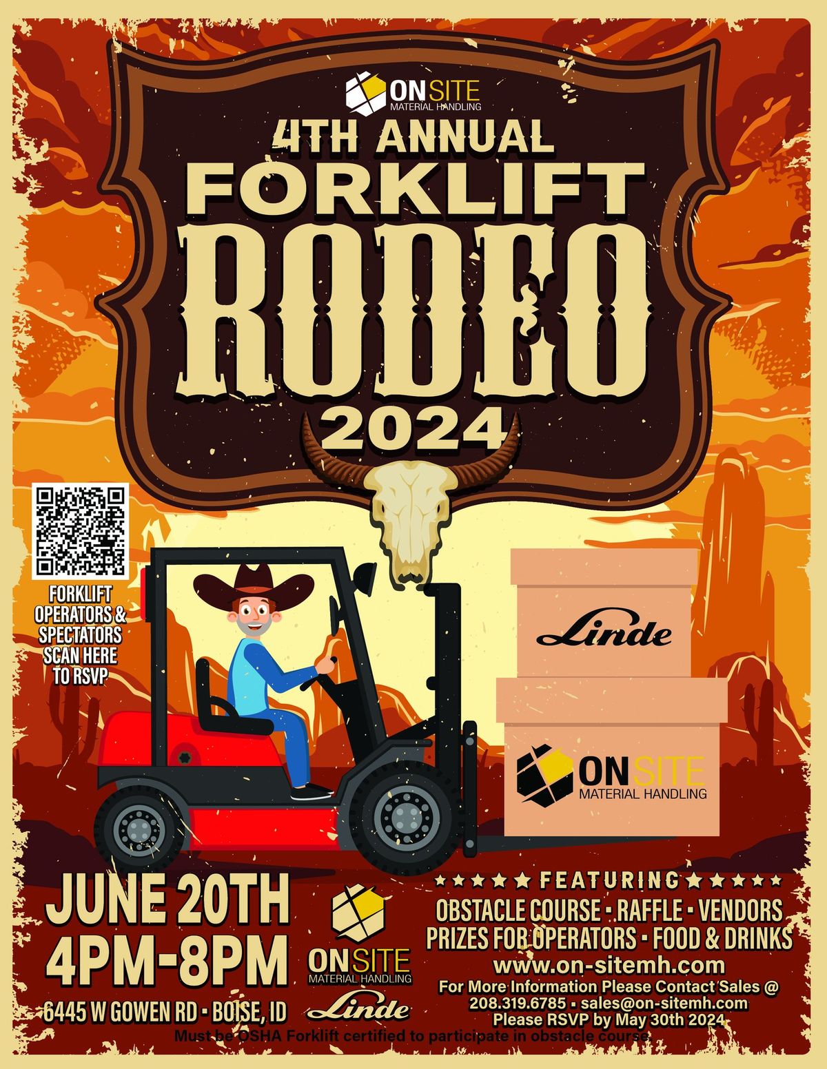 4th Annual Forklift Rodeo (FREE)