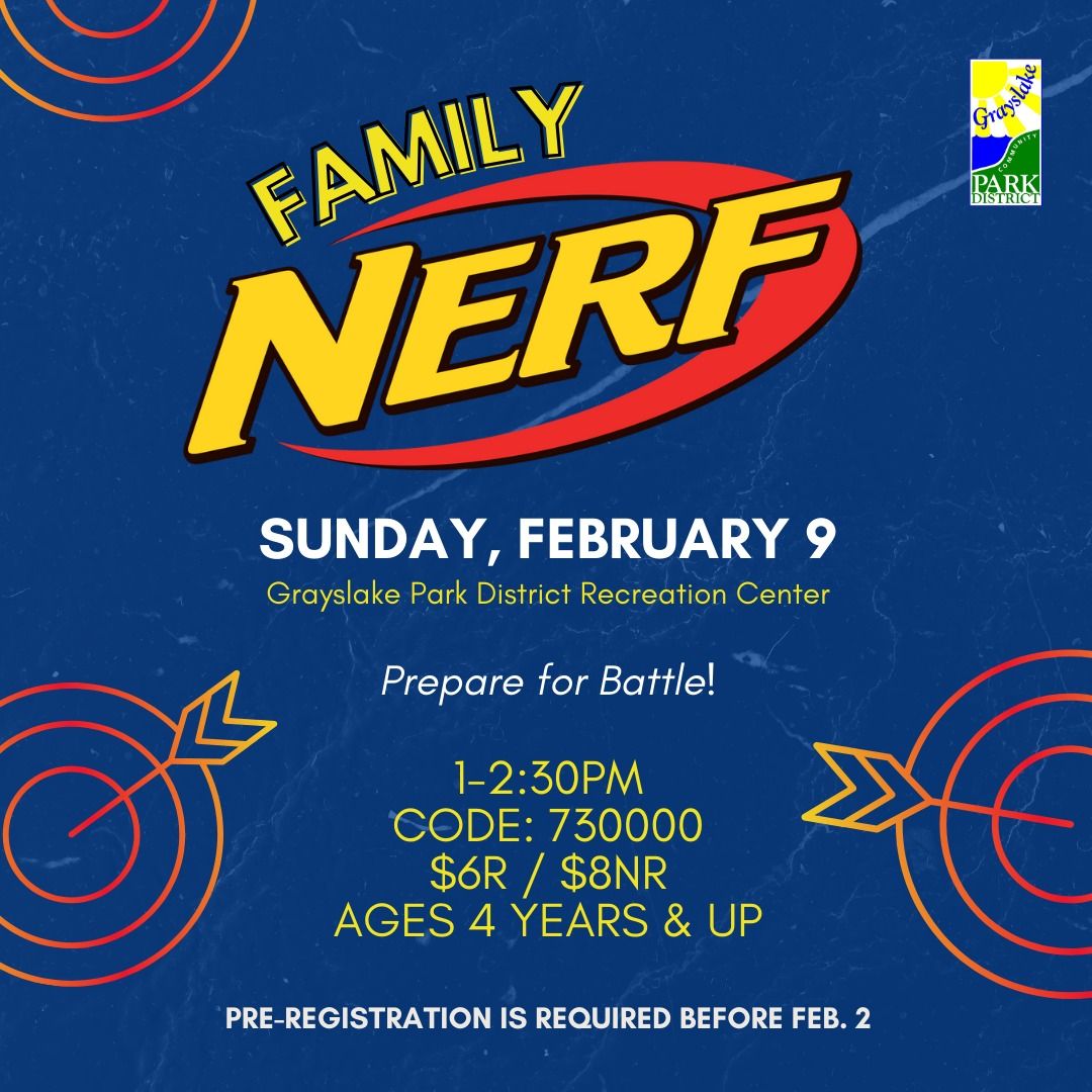 Family Nerf Tag