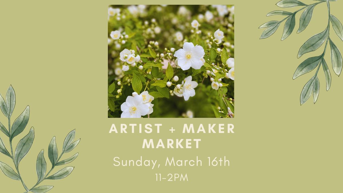 Artist & Maker Market 