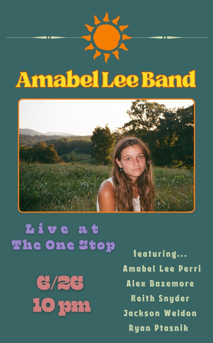 Amabel Lee Band at The One Stop 