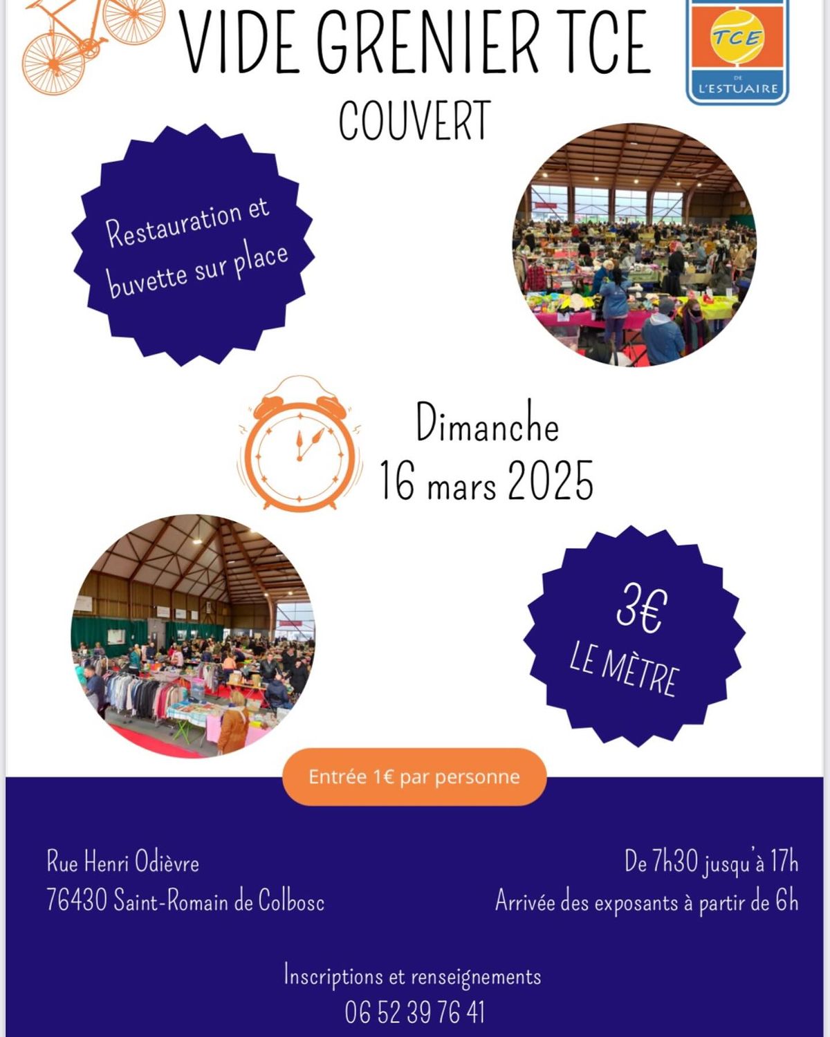 VIDE GRENIER DU TCE