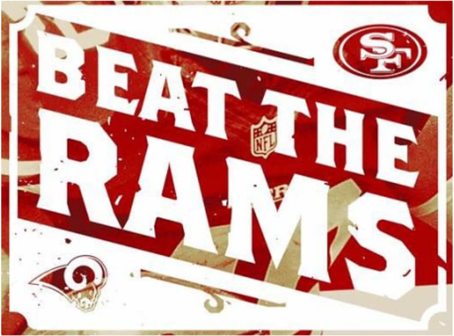 Week 3 49ers vs Rams Watch Party 