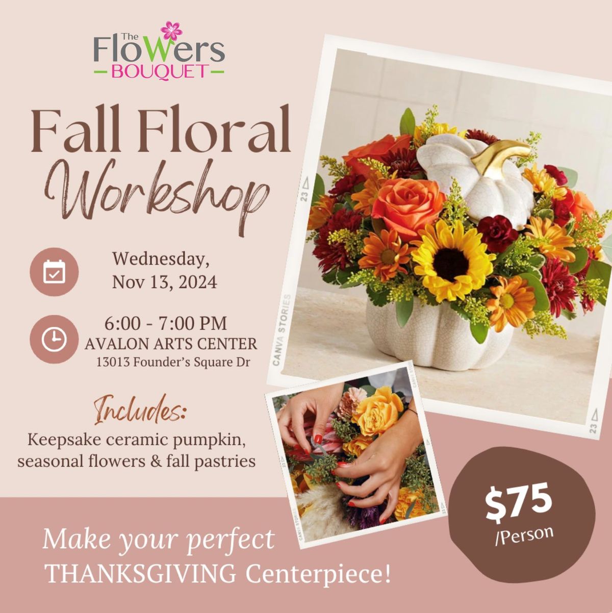 Fall Floral Workshop 