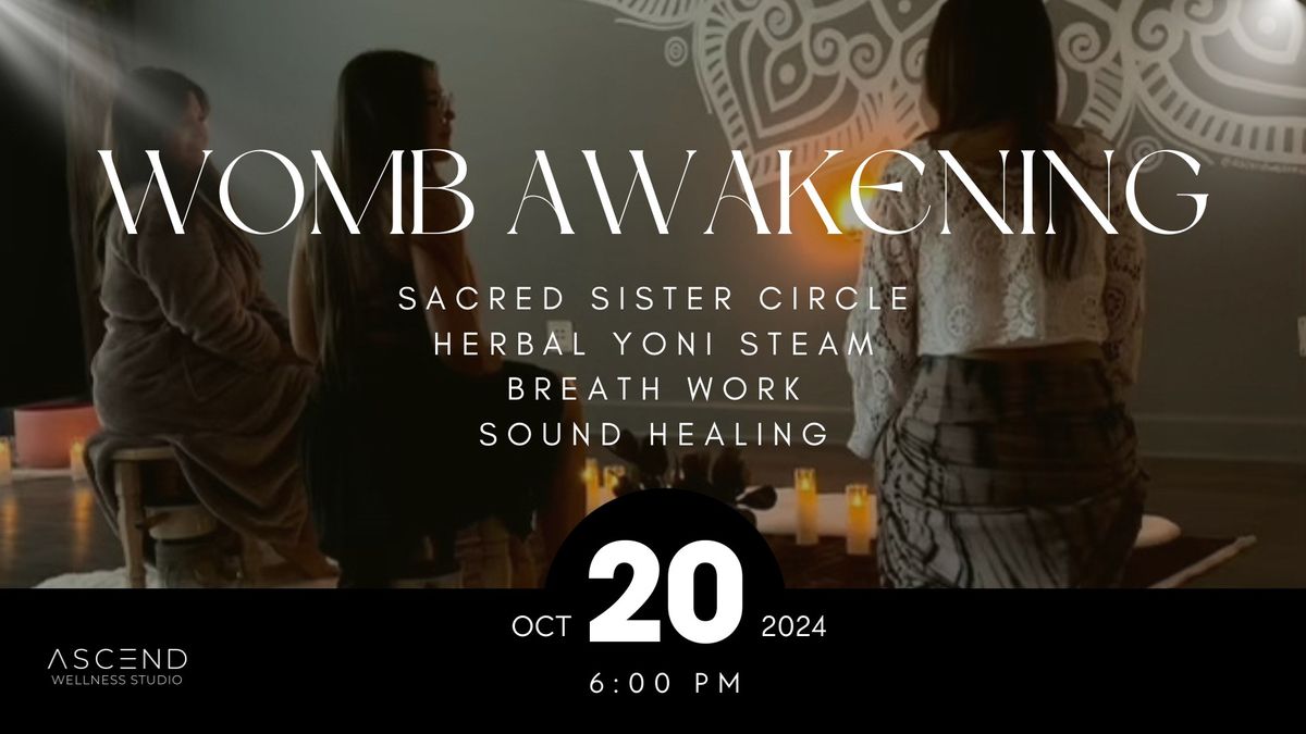 WOMB AWAKENING: Sacred Sister Circle with Breathwork, Sound Healing & Sound Healing