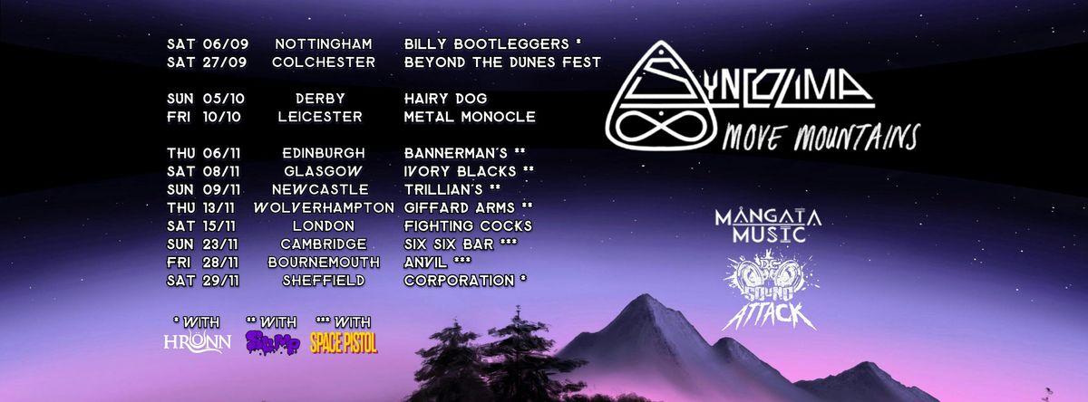 Syncolima + Space Pistol + Special Guests