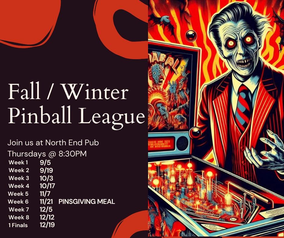 North End Pub Fall \/ Winter Pinball League 2024