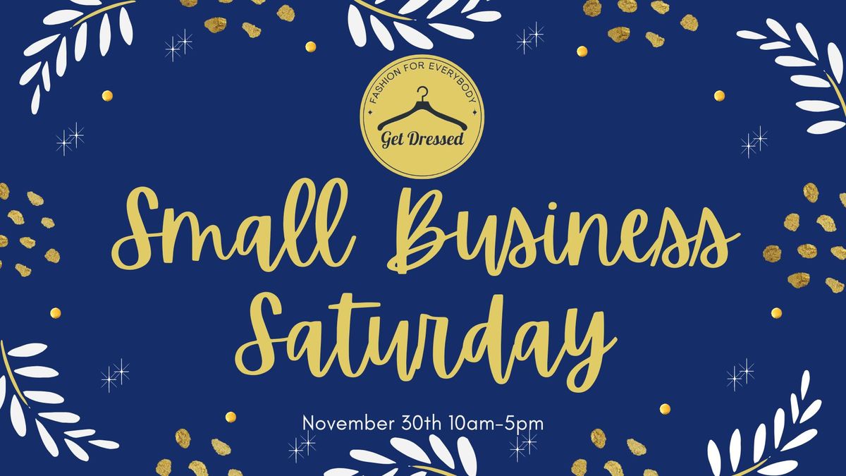 Small Business Saturday Shopping Event