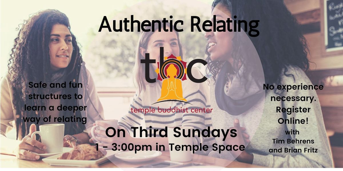 Third Sundays at TBC: Authentic Relating