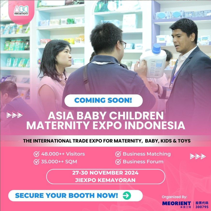 Join us at the International Trade Expo for Maternity, Baby, Kids & Toys market in Indonesia!