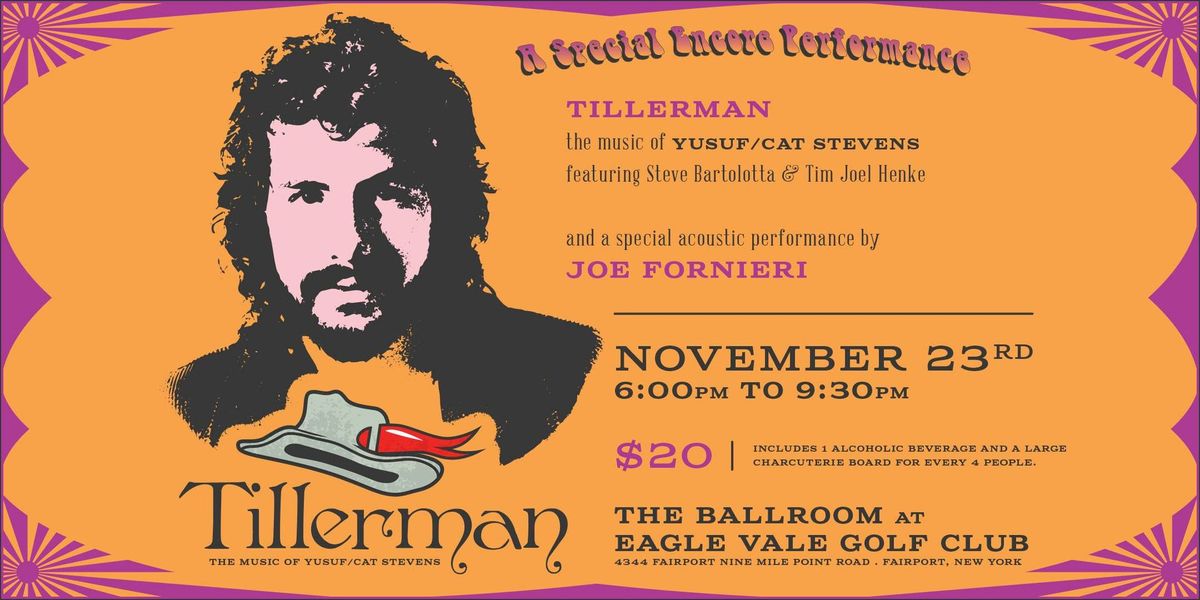 Tillerman ft. Joe Fornieri at Eagle Vale Concert Ballroom