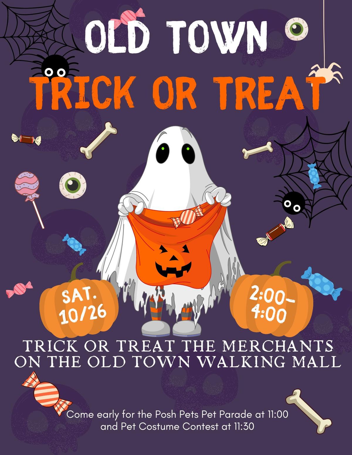 Quirky Closet Trick or Treat - Old Town Winchester