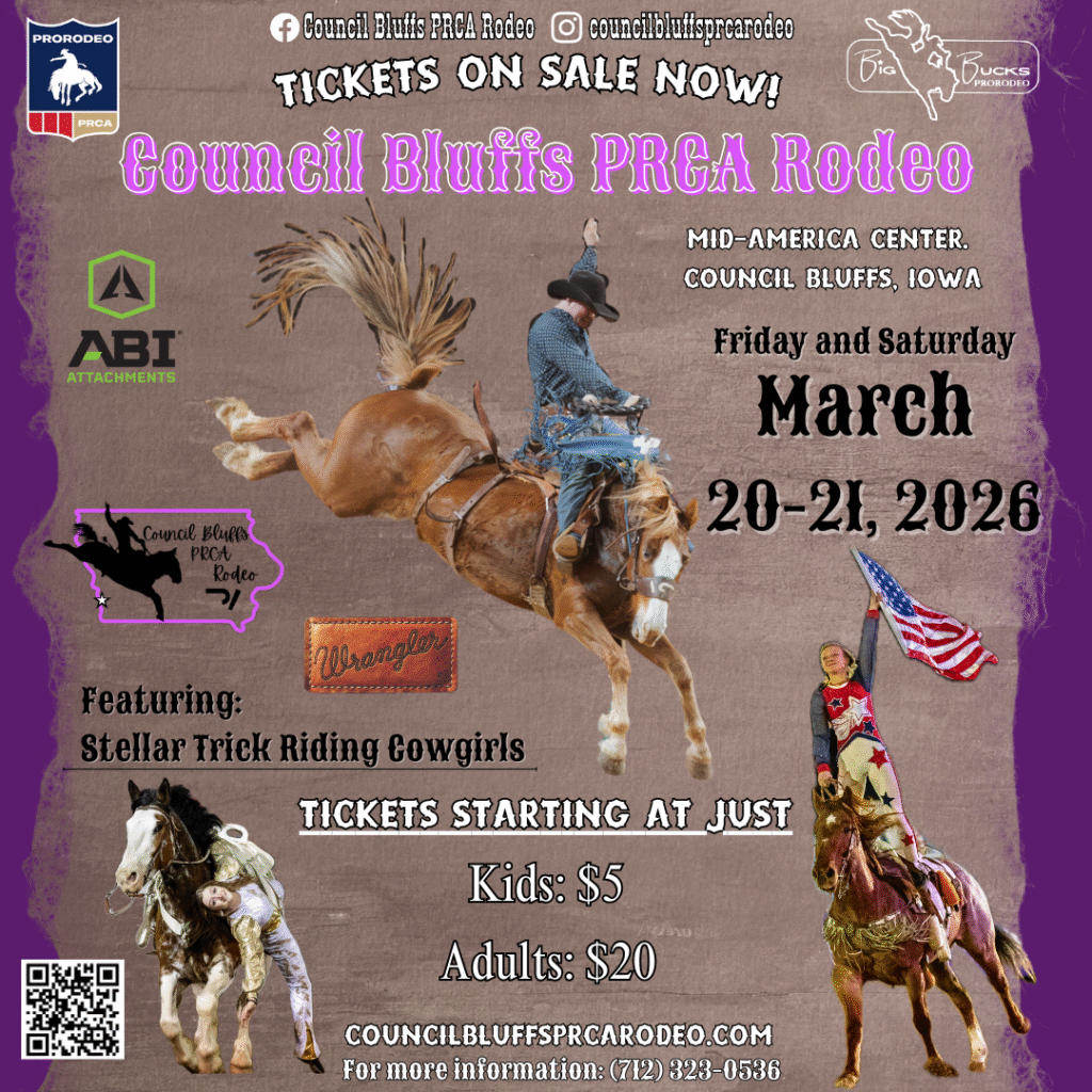 Council Bluffs PRCA Rodeo at Mid America Center