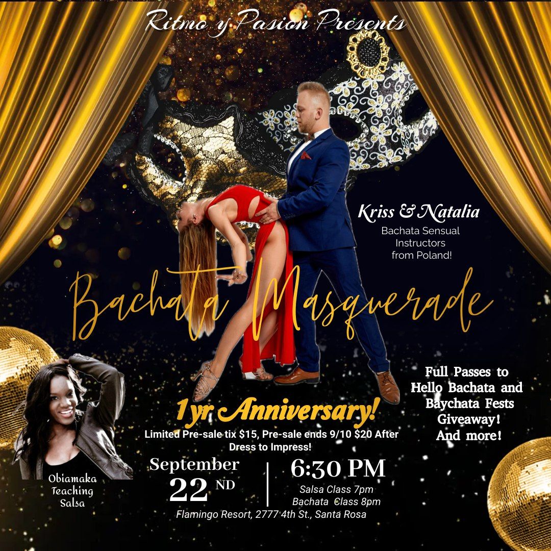 Bachata Masquerade 1yr Anniversary!