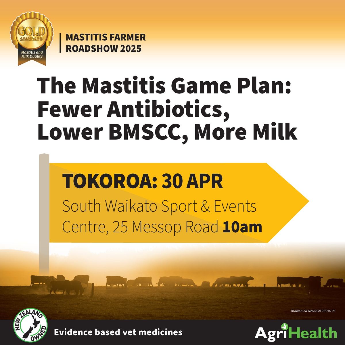 The Mastitis Game Plan: Less Antibiotics, Lower BMSCC, More Milk - Tokoroa