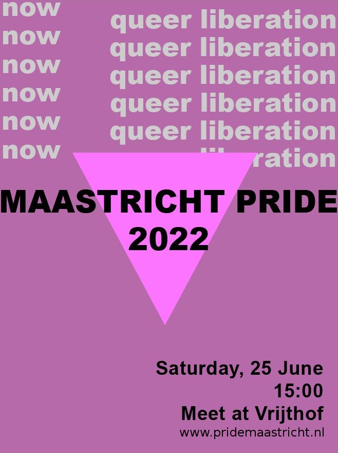 Maastricht Pride 2022 Queer Liberation Vrijthof 6211 Maastricht Nederland 25 June 2022 3445