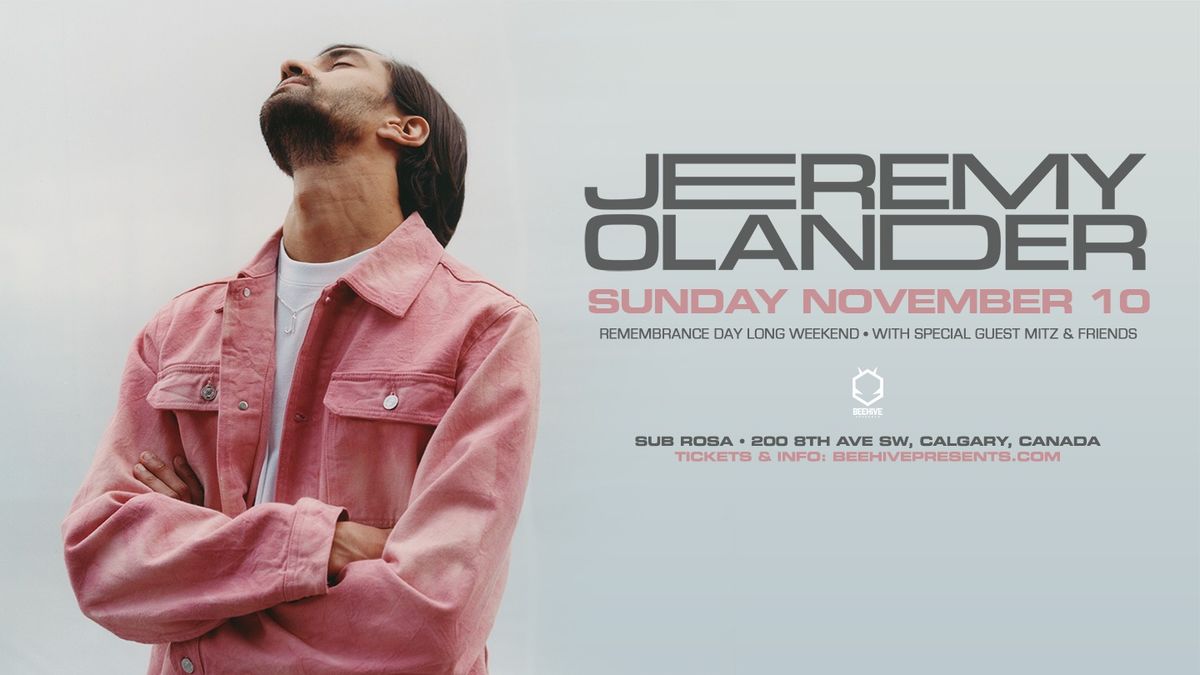 JEREMY OLANDER \u2022 11.10.24