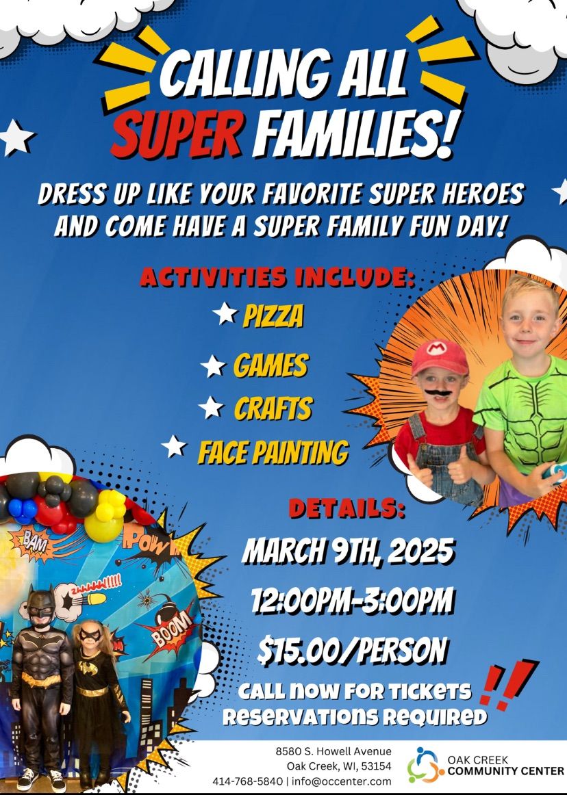 Superhero Pizza Party